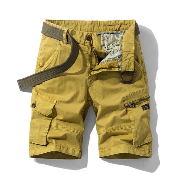 Men's shorts cotton in spring and summer
